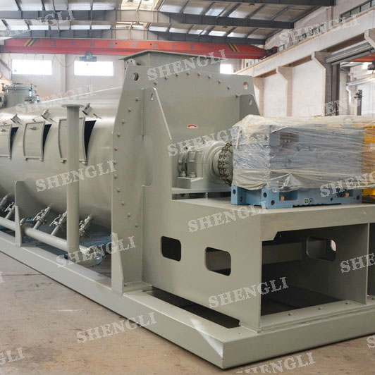 CMS-15000 单轴连续式搅拌机，用于固废处理